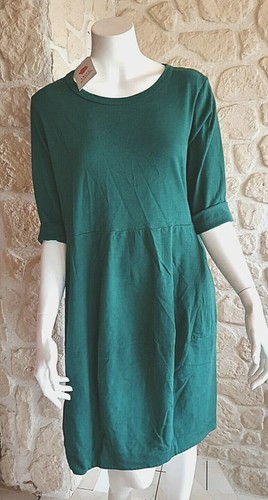 Robe unie verte - , neuve