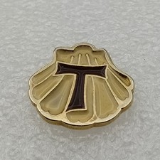 Pin's CRUSTACE-Scoquille Saint Jacques Religieux Compostela-Book Gr-Fish-P1K7
