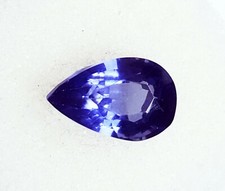 Tanzanite Naturelle Poire