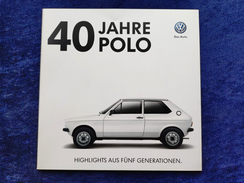 2015 40th anniversary polo - vw,