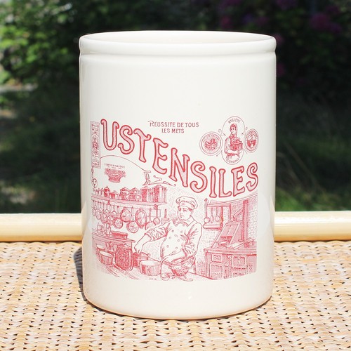 Pot ustensiles confiture - pot,