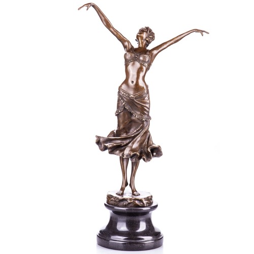 Sculpture une danseuse en - danseuse,