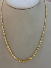 18K OR JAUNE Chaîne COLLIER