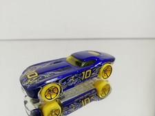 HOTWHEELS FAST FELION IN BLUE