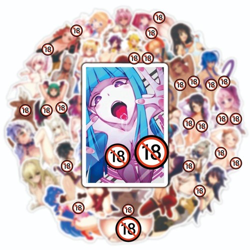50pcs sexy anime girls hentai - 50pcs,