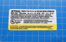 Stihl MS 660 Chainsaw