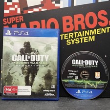 Call Of Duty Modern Warfare Remastered Playstation 4 PS4 PAL TESTED FREE POSTAGE