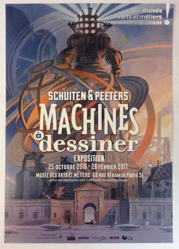 Machines dessiner exhibition - machines,