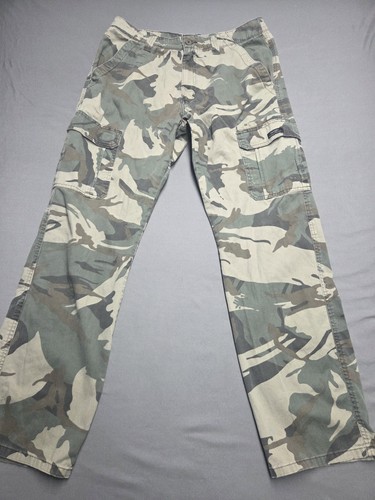 Pantalon wrangler cargo camo - pantalon,