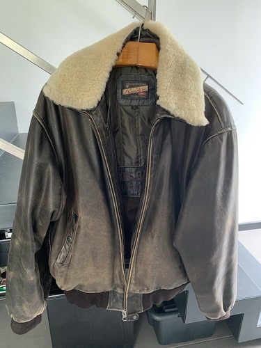 Blouson cuir redskins - blouson,