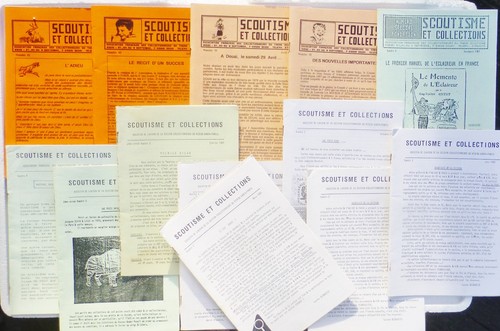 Lot revues scoutisme - lot,