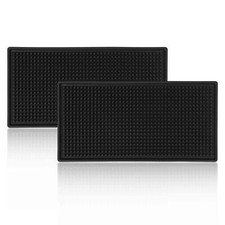 Tapis de Bar Doux Noir Couleur