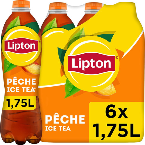Ice tea pêche bouteille x - tea,