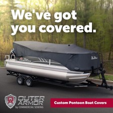 Outer Armor Mooring Cover for Sun Tracker 20-21 Bass Buggy 16XL Pontoon Boat