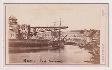 CDV Mage à Brest - Le Pont tournant - Vintage albumen print c.1865