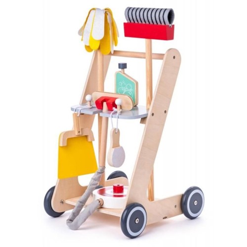 Chariot menage pour - de,