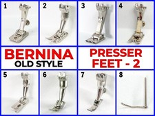 Bernina Old Style Legacy  Presser Feet 2 For Vintage Bernina Models 530 to 950