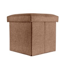 Pouf Pliable 30x30x30cm Ottoman Cube Foot Seat Stool Poire sièges gonflables
