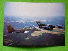 Carte postale postcard FORCE AERIENNE  /  LUFTWAFFE    MIG-29 / TORNADO 