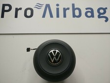 VW Golf 7 VII / Troc / T-roc R Line / GTI  nouveau design logo vw Airbag Volant