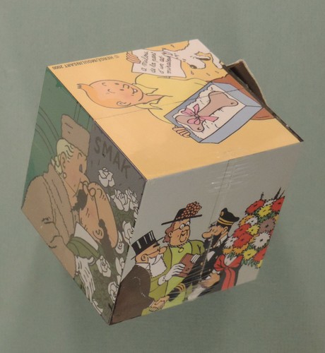 Tintin herge cube articule - tintin,