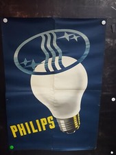 AFFICHE  LAMPE PHILIPS 1944