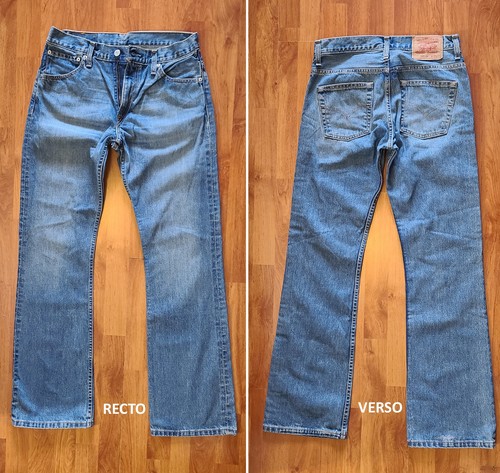 Jeans levis 507 - 507/512, "bootcut"