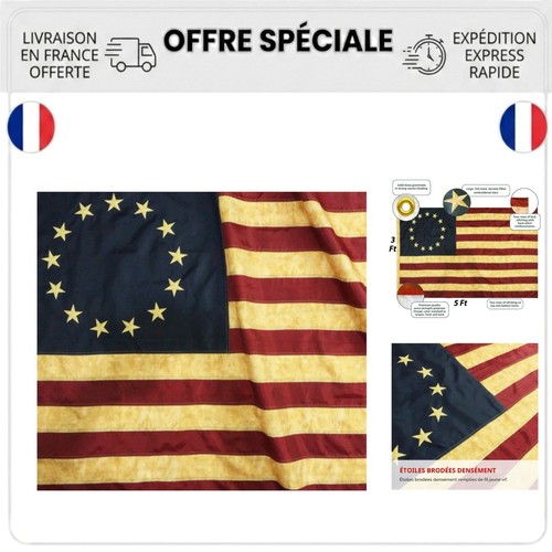 Drapeau betsy ross usa anley - betsy,