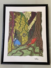 Tableau toilé sur châssis «