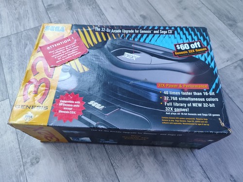 Boxed sega genesis - genesis, 32x
