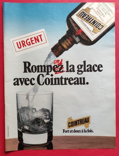 Publicité cointreau renault - cointreau,