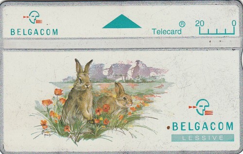 Telecarte belgacom animaux - telecarte,