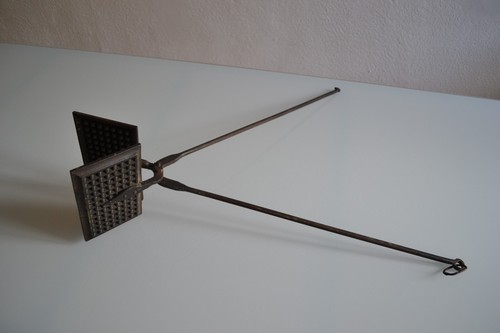 Ancien gaufrier cheminee en - ancien,