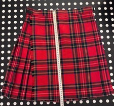 Jupe kilt écossaise Hector Russell pure laine – made in Scotland – 36/38
