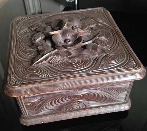 Ancien coffret couture - coffret, à