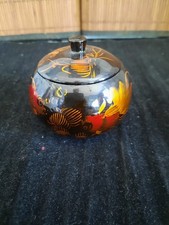 Boîte Ronde en Bois Laqué