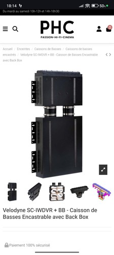 Velodyne caisson basse - de,