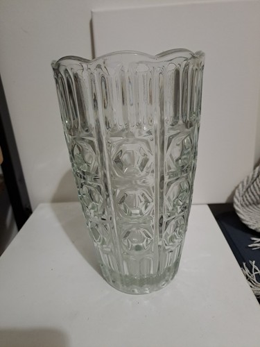 Vase verre art - vase, en