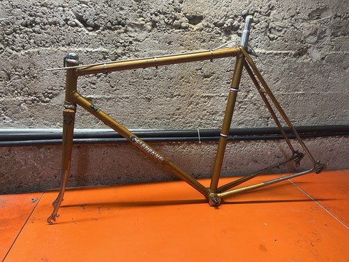 54cm frameset gold saint - frameset,