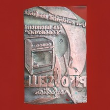 Matrix Engraving Advertising Stove Electricity SADDLE FOOT COLORADO