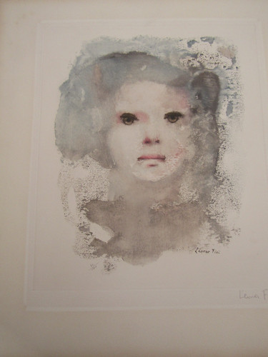 Léonor fini lithographie - fini, /