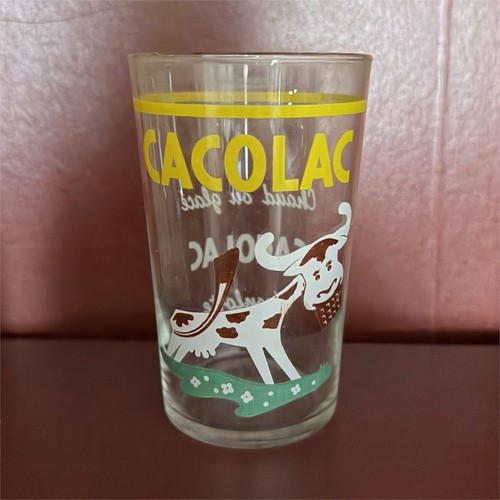Cacolac verre publicitaire - verre,