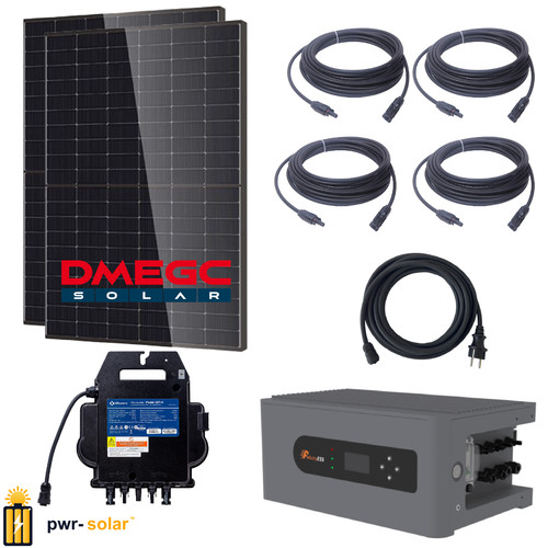 Kit solaire batterie - kit, +