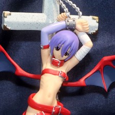 YUJIN CAPCOM Real Figure Vampire Savior Darkstalkers Lilith Sexy Bontage Rare