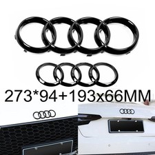 2x LOGO Audi Avant Arrière A1 A3 A4 A5 A6 A7 Neuf Grille Calandre Badge Coffre