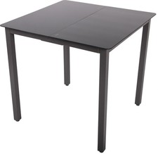VCM - Table de jardin en verre