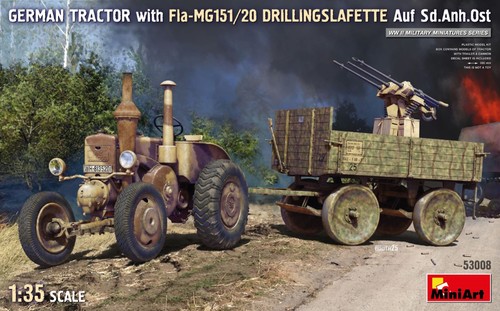 Miniart 53008 tracteur - miniart,