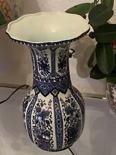 Haut Vase Delft /Boch