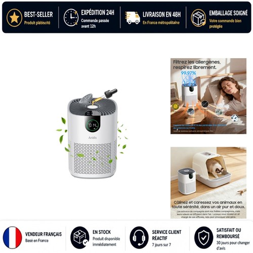Purificateur air hepa aridis - hepa,