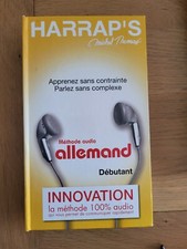 Harrap's allemand apprendre l'allemand méthode 100% audio état neuf cd